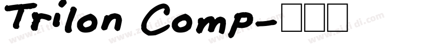Trilon Comp字体转换